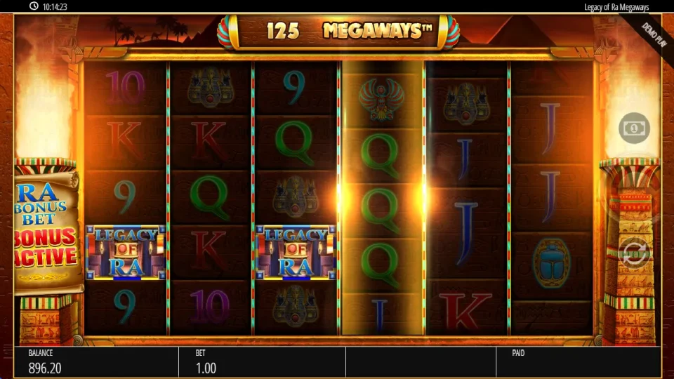 Legacy of Ra Megaways — screenshot 5