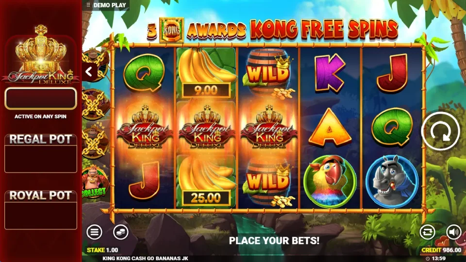 King Kong Cash Go Bananas Jackpot King — screenshot 7