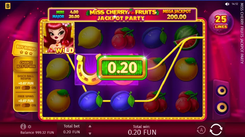 Miss Cherry Fruits Jackpot Party — screenshot 9