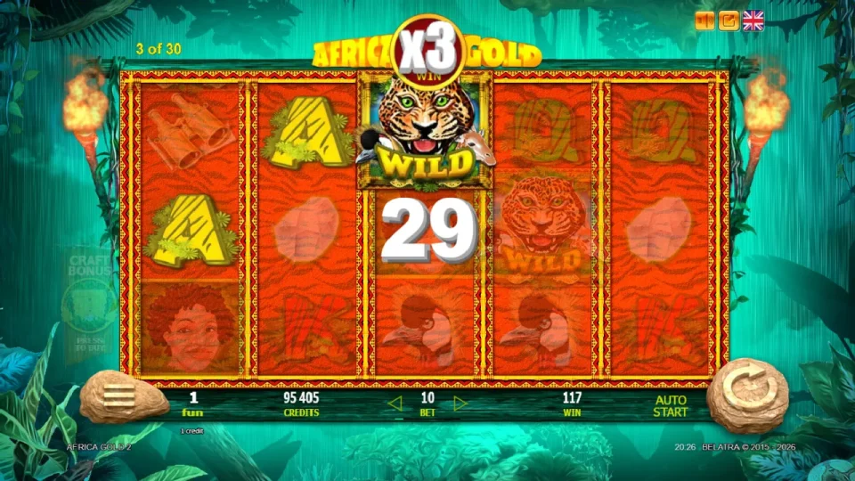 Africa Gold 2 — screenshot 1