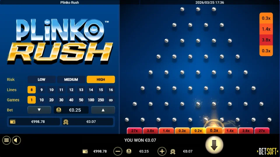 Plinko Rush — screenshot 1