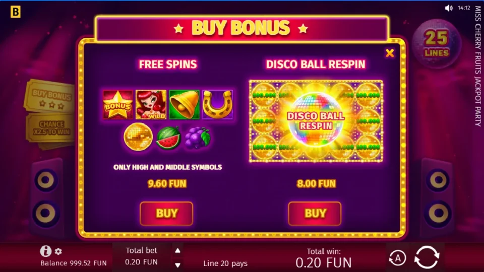 Miss Cherry Fruits Jackpot Party — screenshot 8
