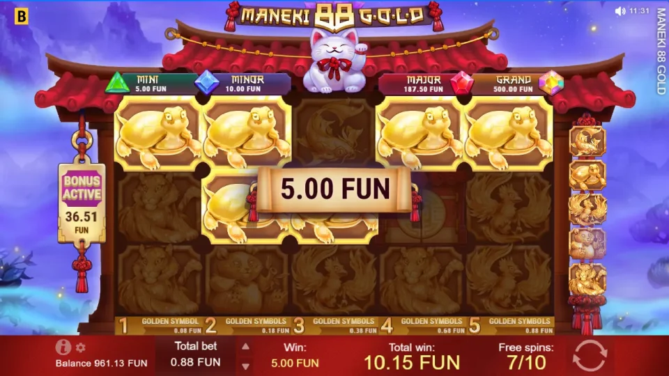 Maneki 88 Gold — screenshot 3