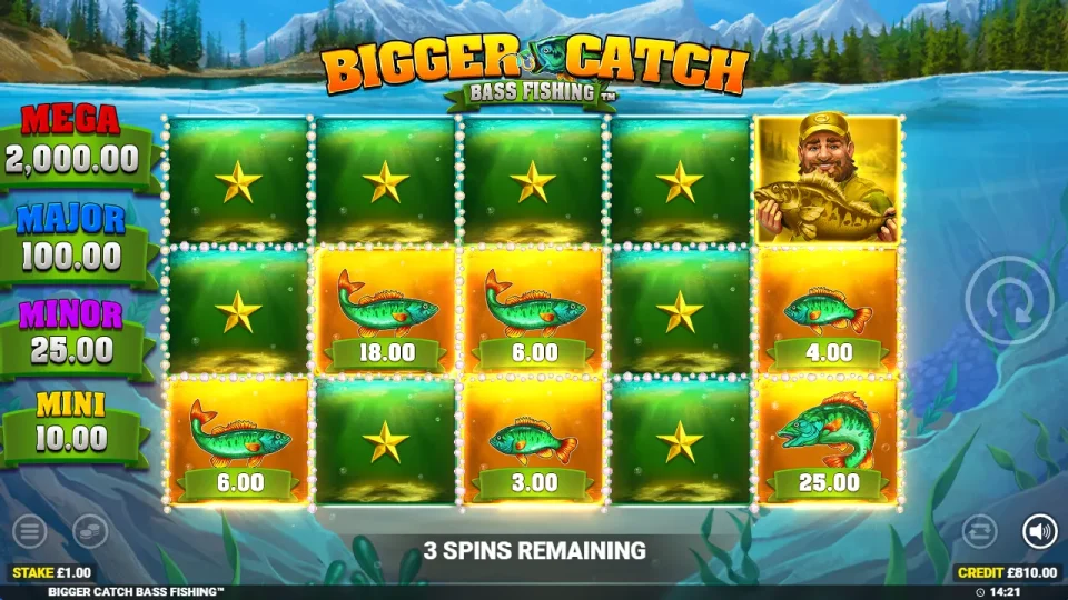 Bigger Catch Bass Fishing — screenshot 2