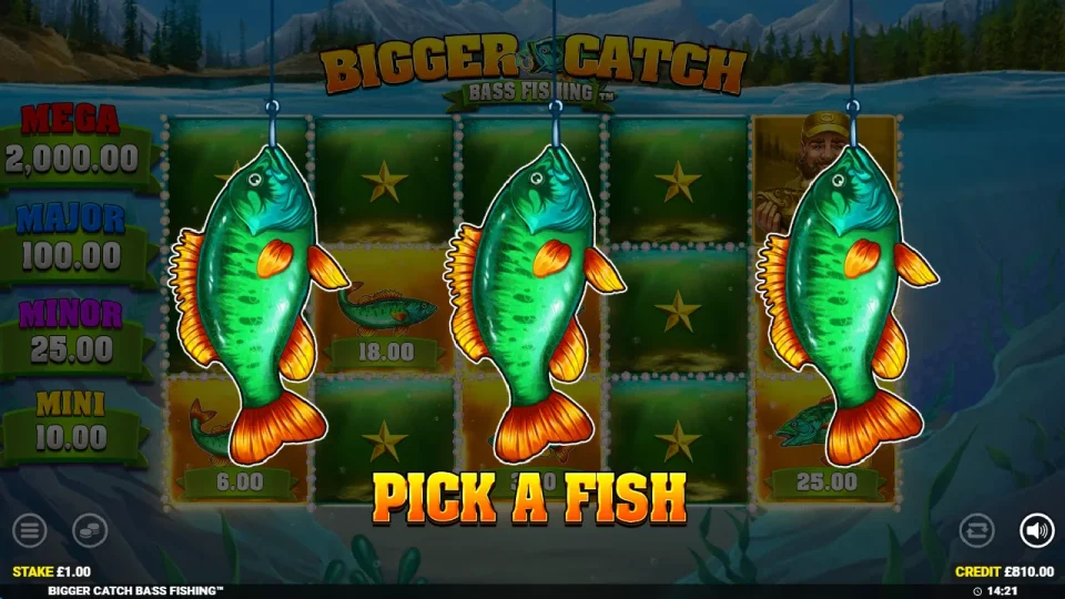 Bigger Catch Bass Fishing — screenshot 1