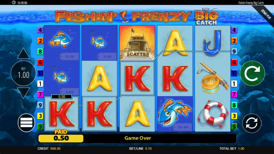 Fishin’ Frenzy The Big Catch — screenshot 1