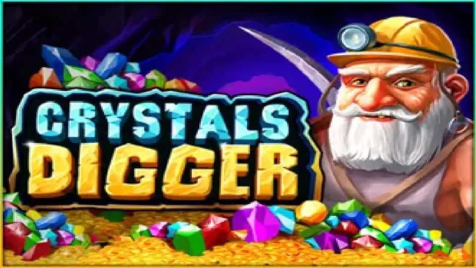 Crystals Digger — Slots by Belatra Games