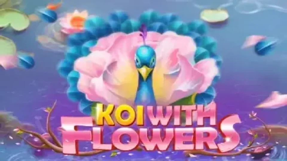 Koi with Flowers — Slots by Aspect Gaming