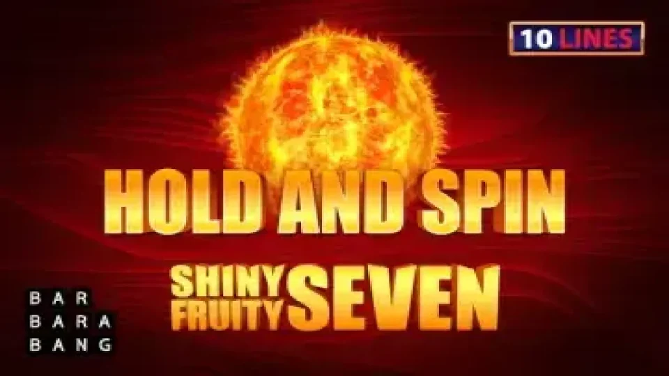 Shiny Fruity Seven 10 Lines Hold and Spin — Slots by Barbara Bang