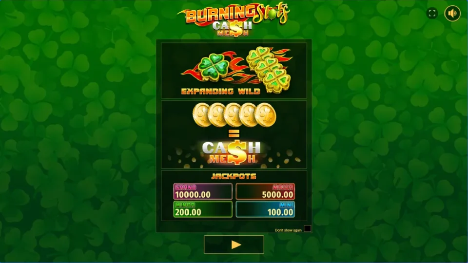 Burning Slots Cash Mesh — screenshot 1