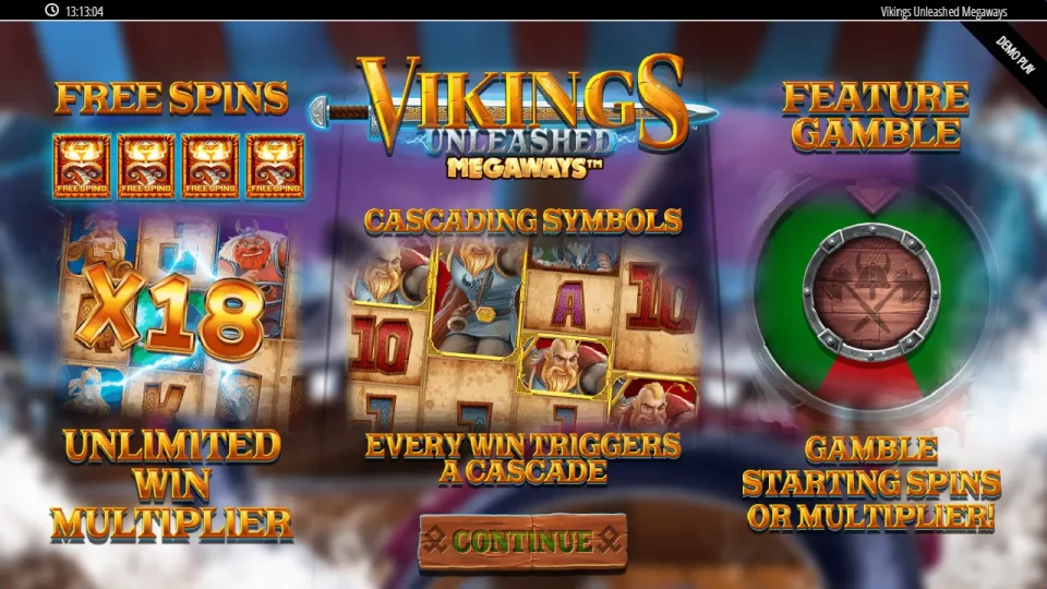 Vikings Unleashed Megaways — screenshot 2