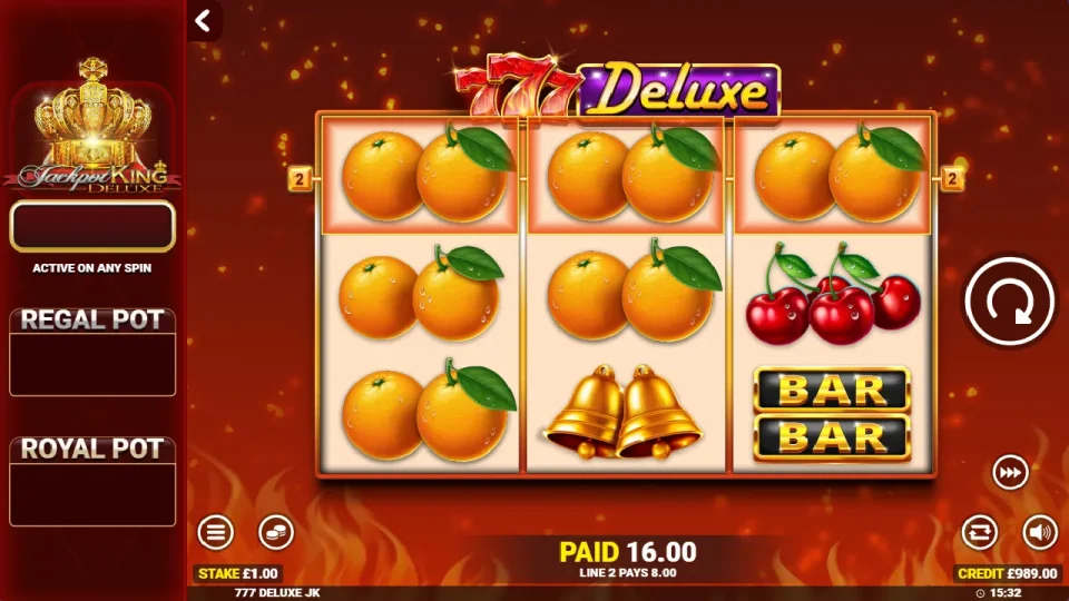 777 Deluxe Jackpot King — screenshot 1