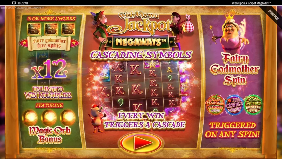 Wish Upon A Jackpot Megaways — screenshot 1