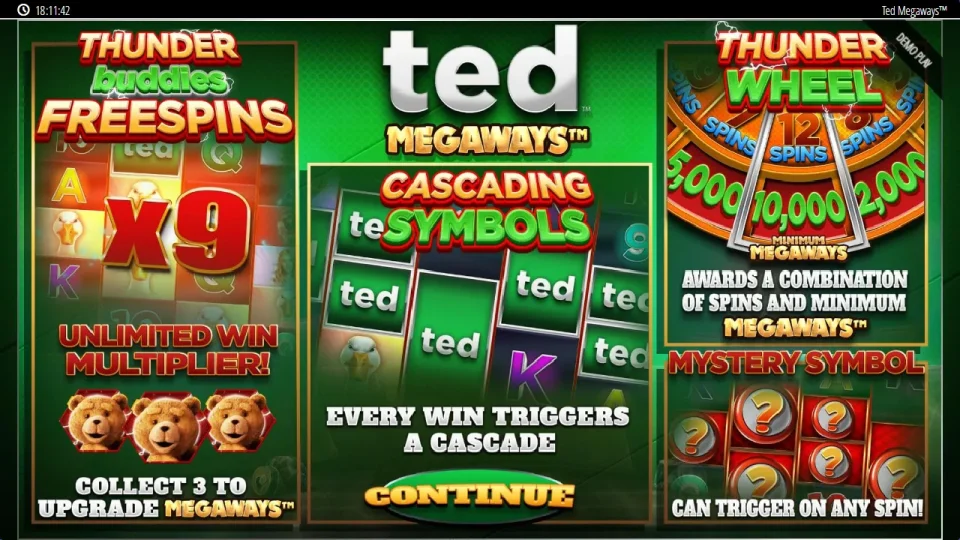 Ted Megaways — screenshot 4