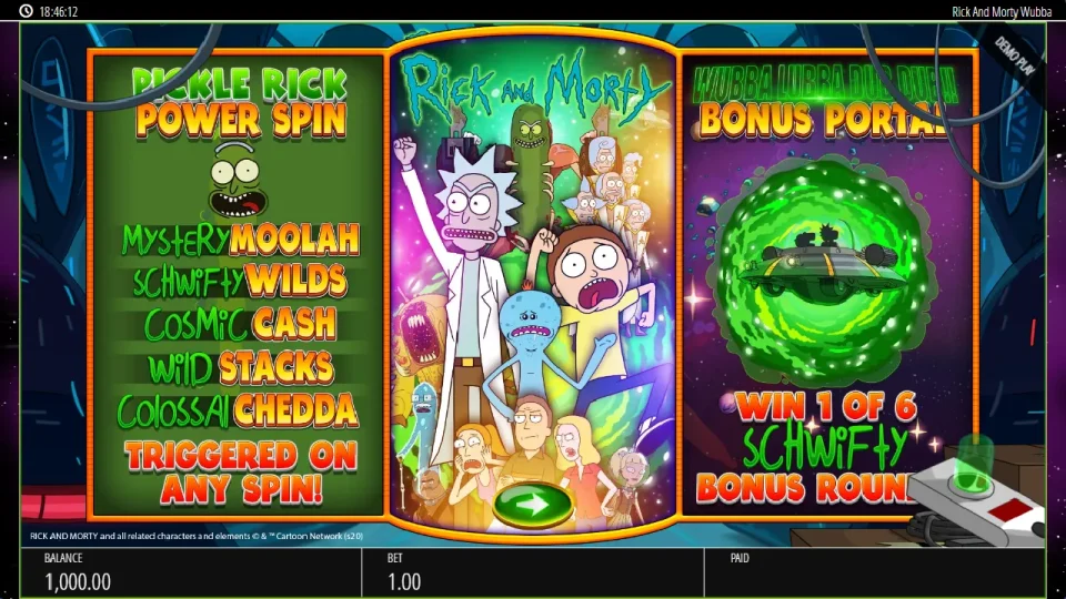 Rick and Morty Wubba Lubba Dub Dub — screenshot 1