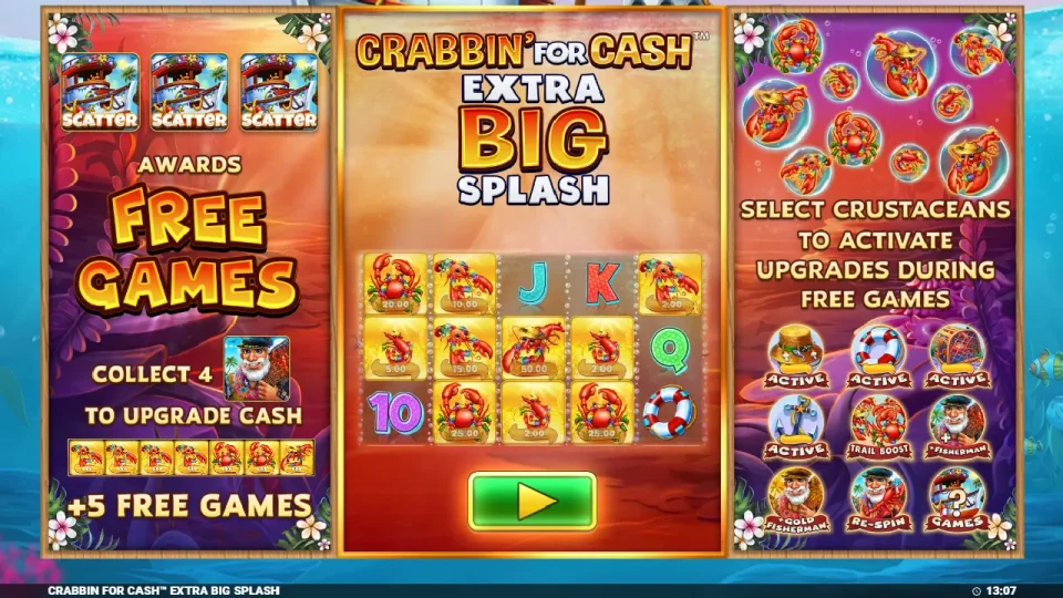 Crabbin For Cash Extra Big Splash — screenshot 1