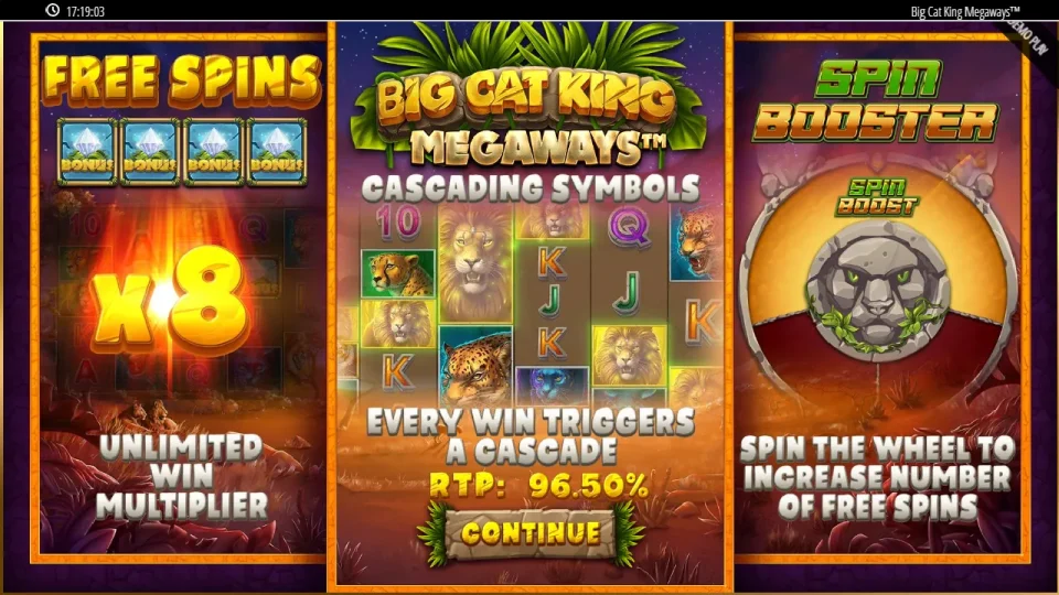 Big Cat King Megaways — screenshot 8