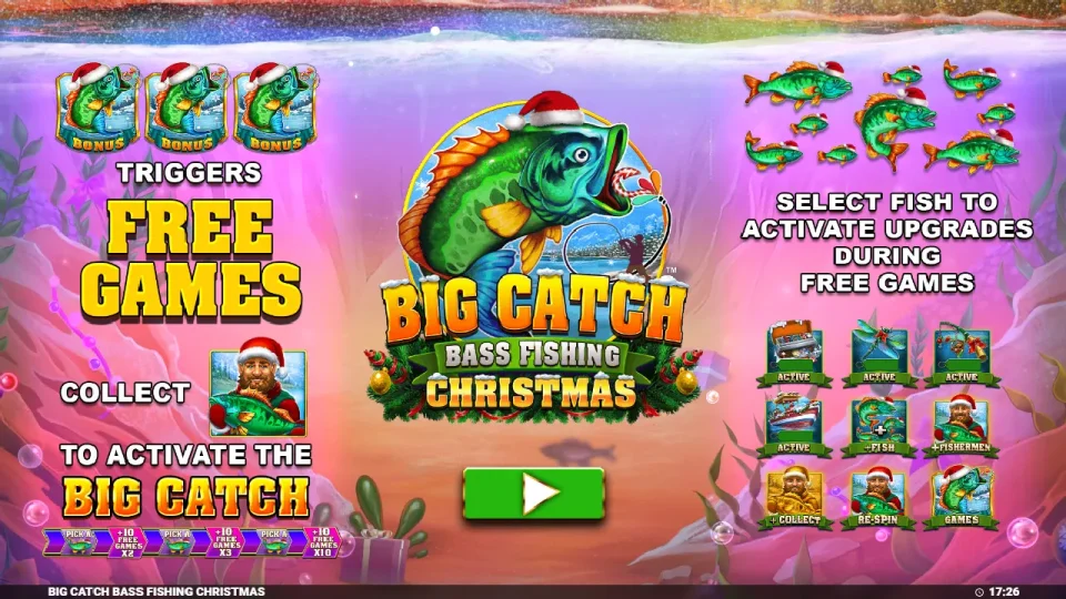 Big Catch Bass Fishing Christmas — screenshot 6