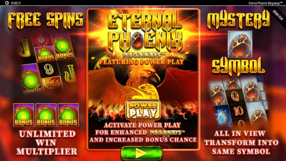 Eternal Phoenix Megaways — screenshot 1