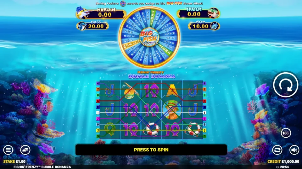 Fishin’ Frenzy Bubble Bonanza — screenshot 5