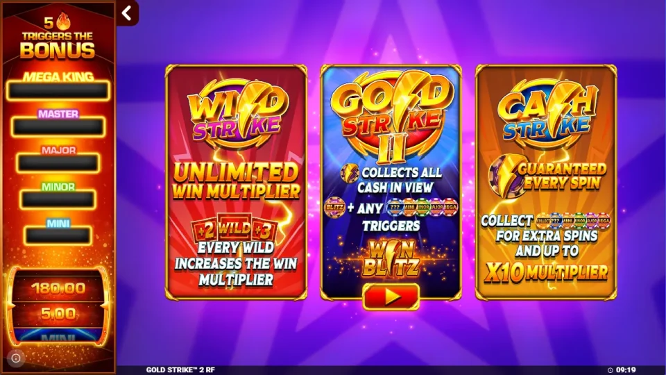 Gold Strike II Rapid Fire Jackpots — screenshot 7