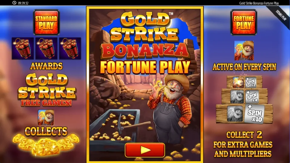 Gold Strike Bonanza Fortune Play — screenshot 1