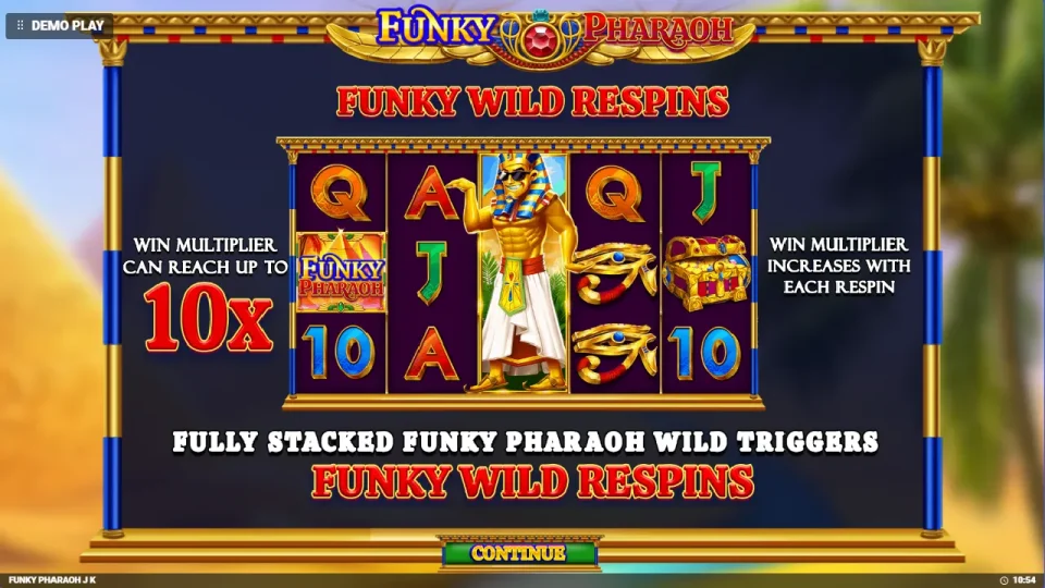 Funky Pharaoh Jackpot King — screenshot 5