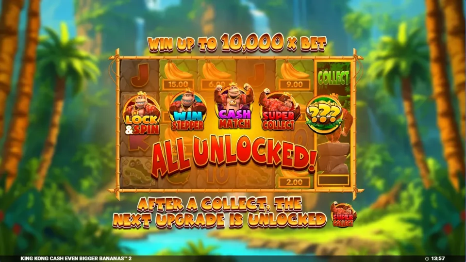 King Kong Cash Even Bigger Bananas 2 — screenshot 1