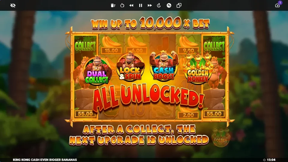 King Kong Cash Even Bigger Bananas — screenshot 1