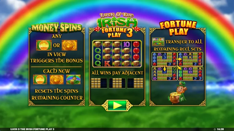 Luck O’ The Irish Fortune Play 3 — screenshot 1