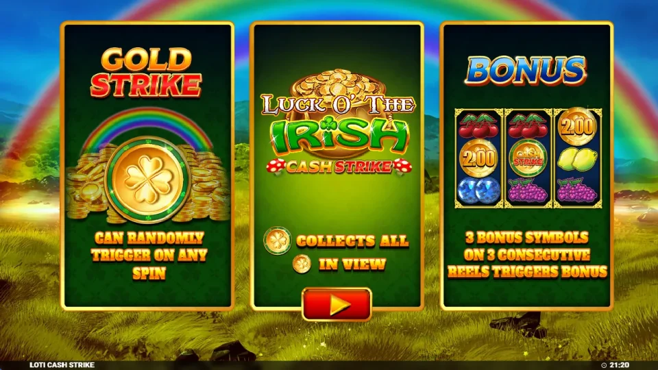 Luck O’ The Irish Cash Strike — screenshot 5