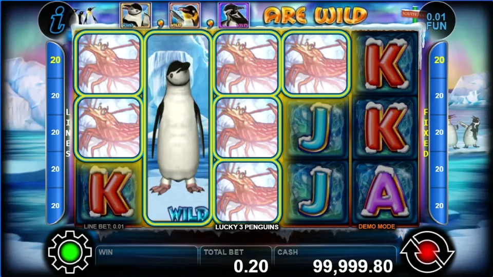 Lucky 3 Penguins — screenshot 1