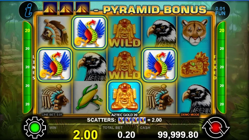 Aztec Gold 20 — screenshot 4