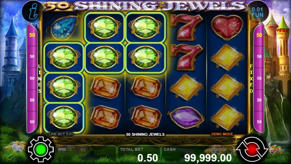 50 Shining Jewels — screenshot 4