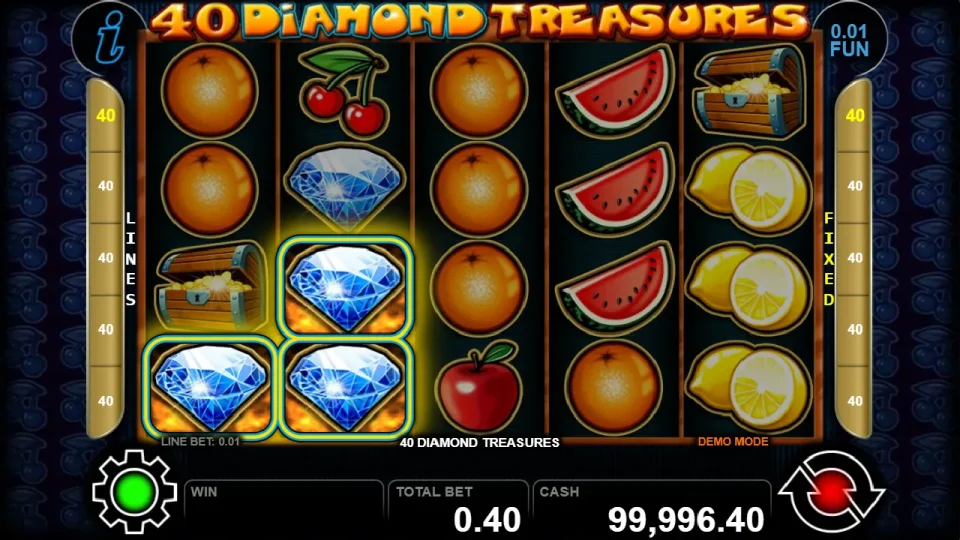 40 Diamond Treasures — screenshot 4