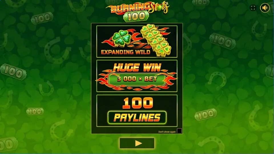Burning Slots 100 — screenshot 2