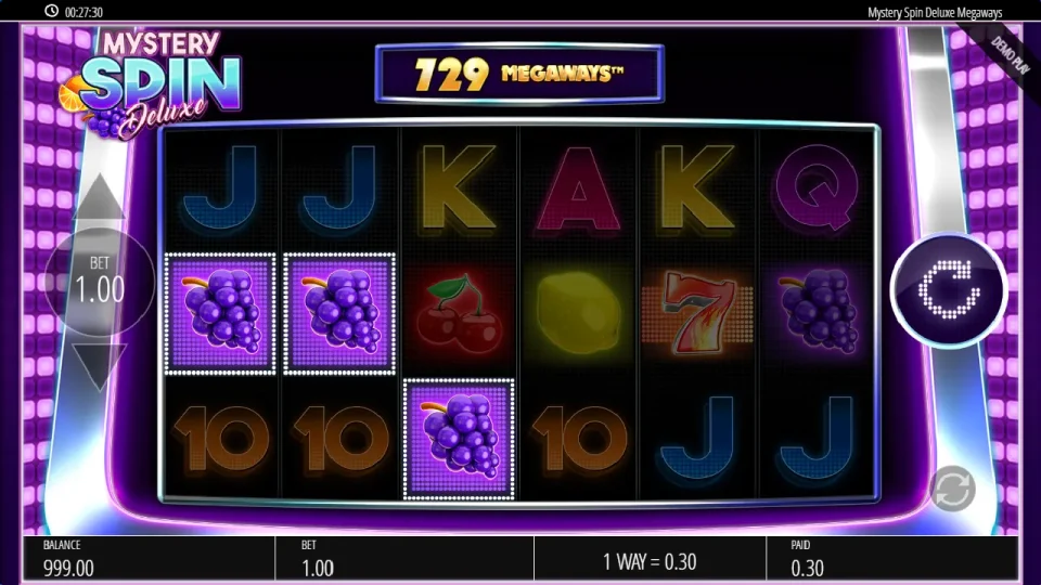Mystery Spin Deluxe Megaways — screenshot 2