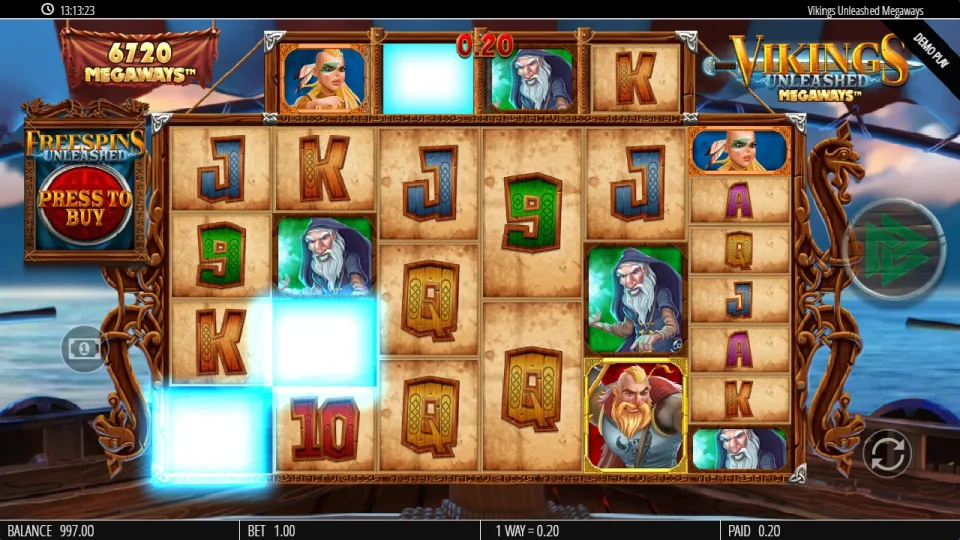 Vikings Unleashed Megaways — screenshot 3