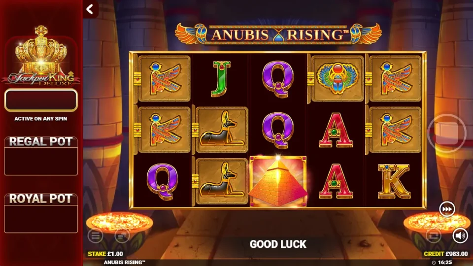 Anubis Rising Jackpot King — screenshot 3