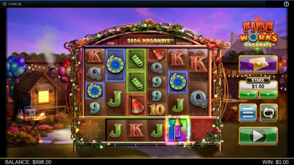 Fireworks Megaways — screenshot 1