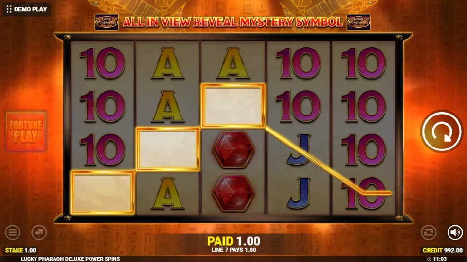 Lucky Pharaoh Deluxe Fortune Play — screenshot 4