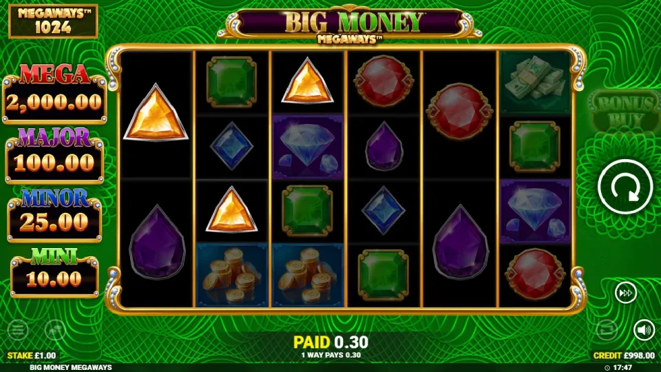 Big Money Megaways — screenshot 1