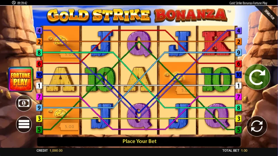 Gold Strike Bonanza Fortune Play — screenshot 2