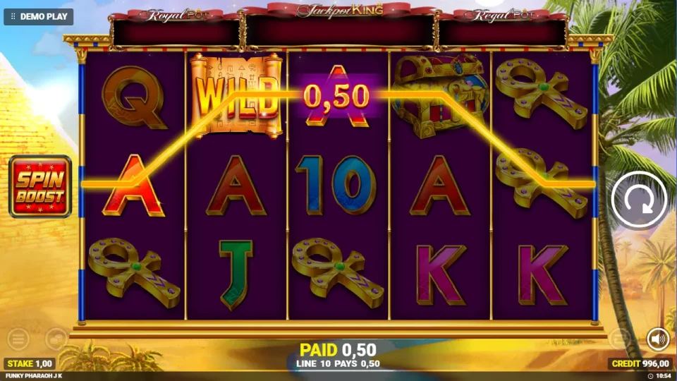 Funky Pharaoh Jackpot King — screenshot 4