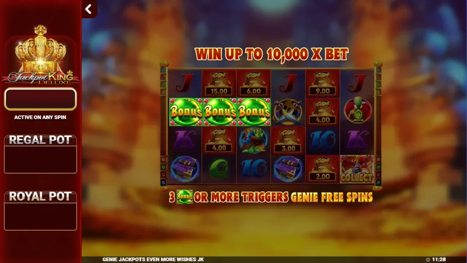 Genie Jackpots Even More Wishes — screenshot 2