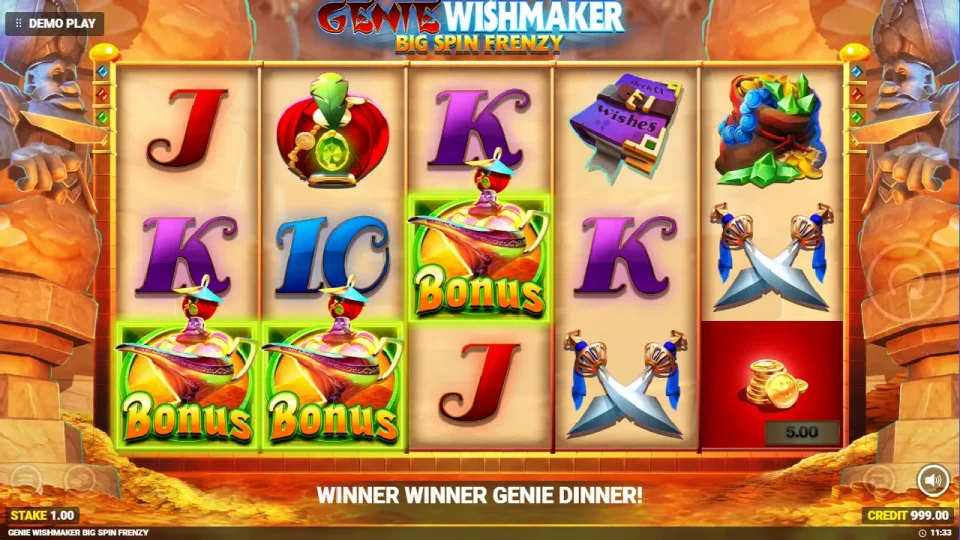 Genie Jackpots Big Spin Frenzy — screenshot 2