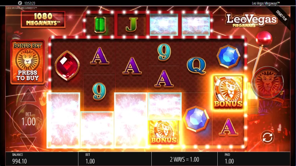 LeoVegas Megaways — screenshot 2