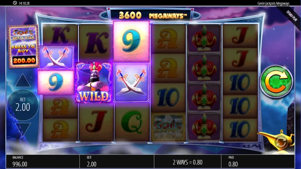 Genie Jackpots Megaways — screenshot 2
