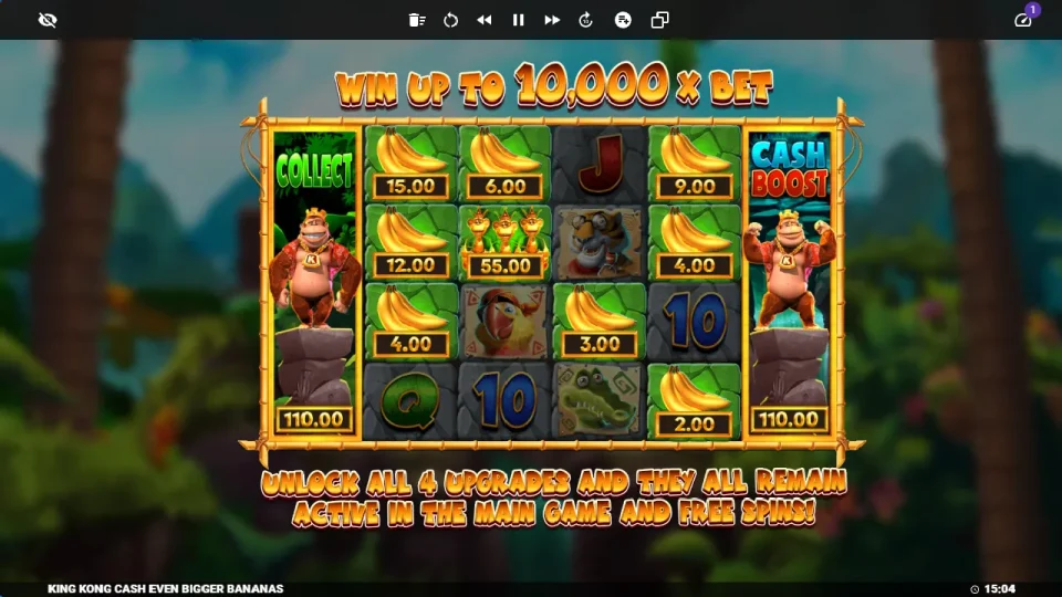 King Kong Cash Even Bigger Bananas — screenshot 2