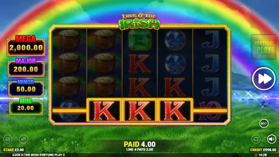 Luck O’ The Irish Fortune Play 3 — screenshot 2